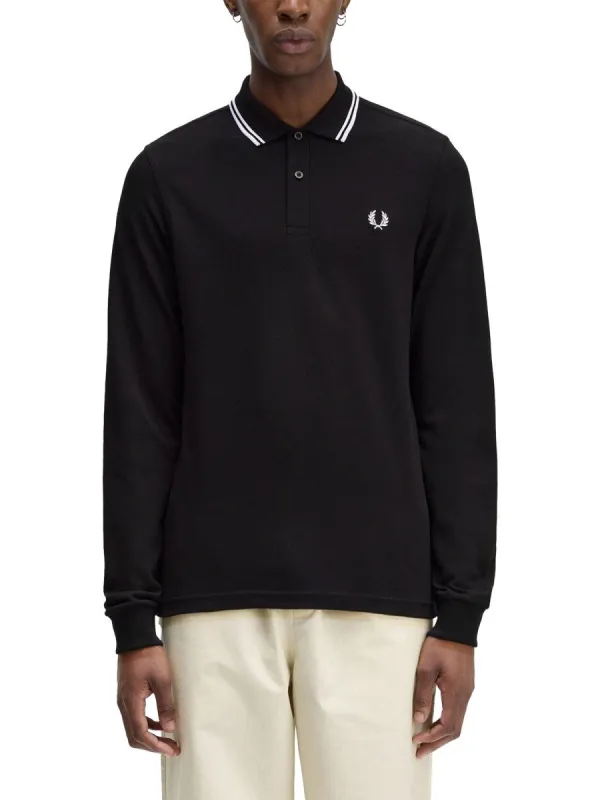 FRED PERRY DOUBLE LINE POLO SHIRT sold by Siebentaschen