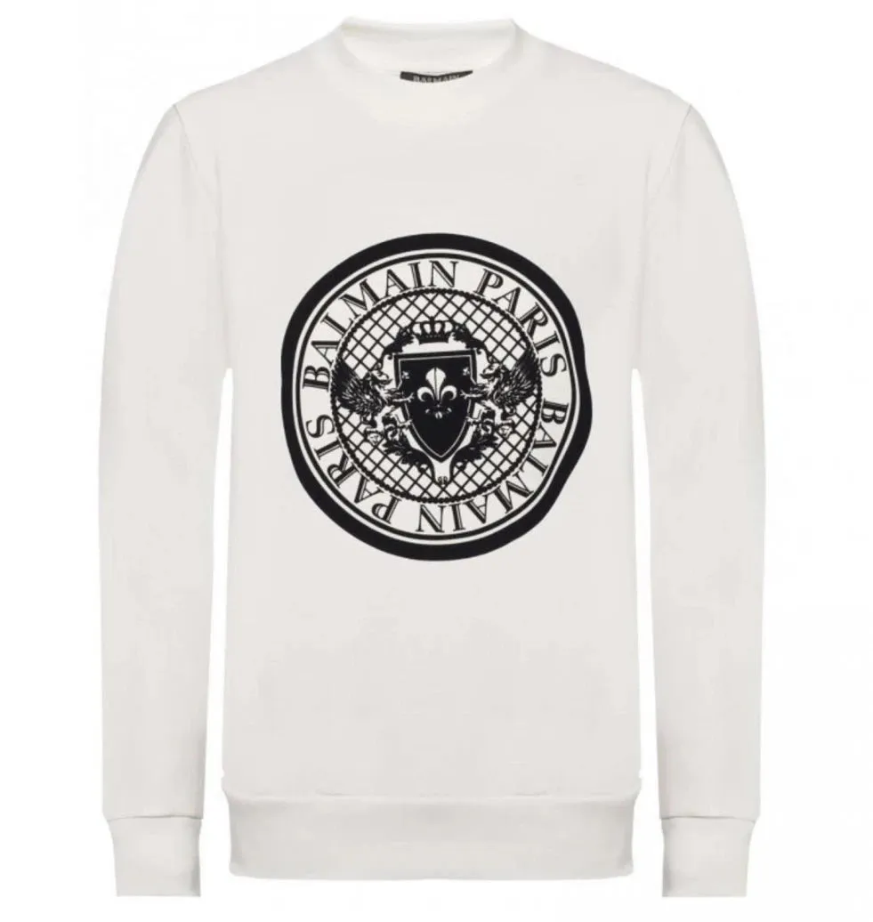 Balmain Sweatshirts White Man sold by Siebentaschen