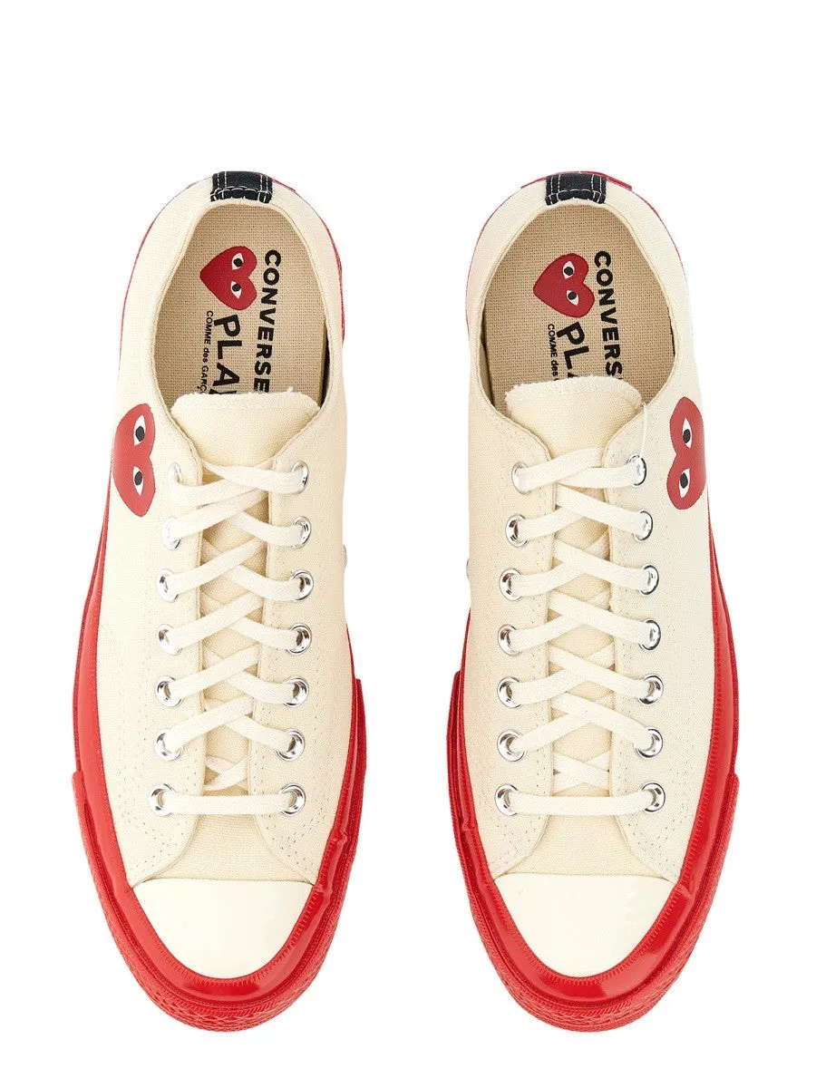 COMME DES GARCONS PLAY CONVERSE HEART PRINT SNEAKER sold by Siebentaschen product image thumbnail 2