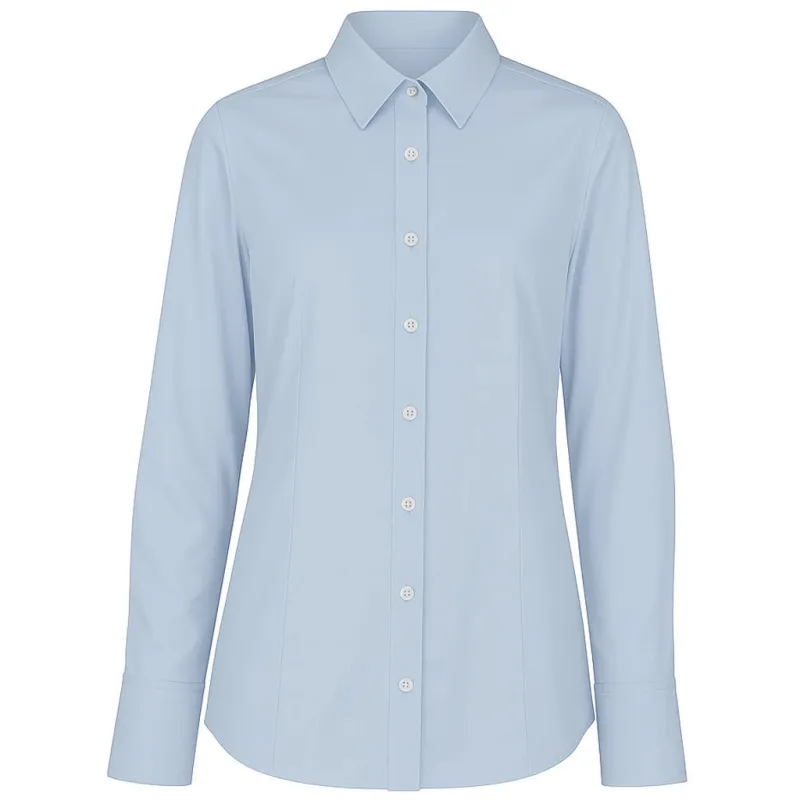 Loro Piana Fabric Shirts Light Blue Woman sold by Siebentaschen