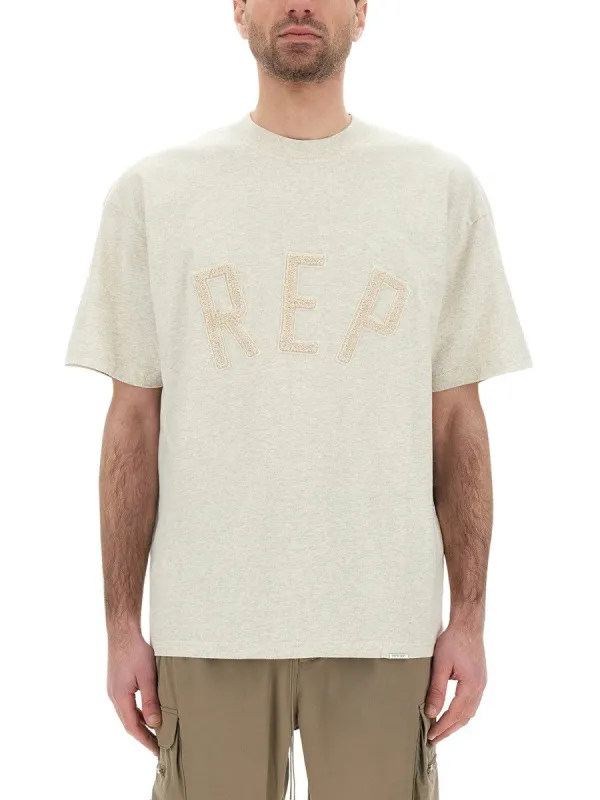 Represent T-SHIRT WITH "REP" APPLICATION sold by Siebentaschen
