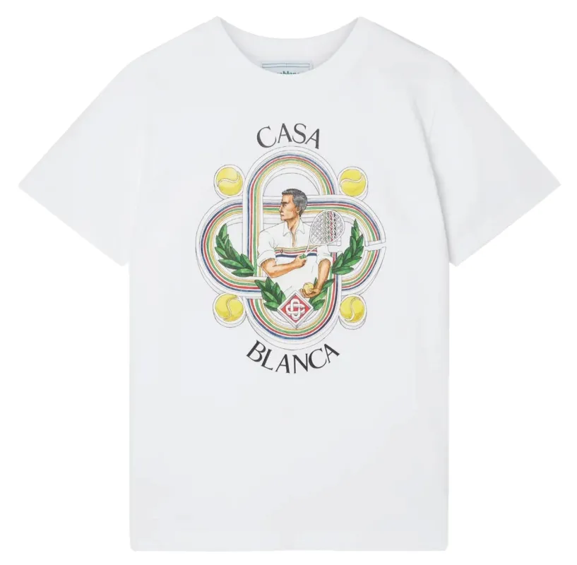 Casablanca T-shirt & Top White Man sold by Siebentaschen