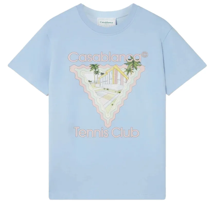 Casablanca T-shirt & Top Light Blue Man sold by Siebentaschen