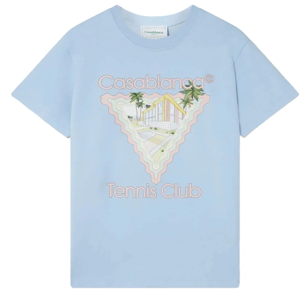 Casablanca T-shirt & Top Light Blue Man sold by Siebentaschen