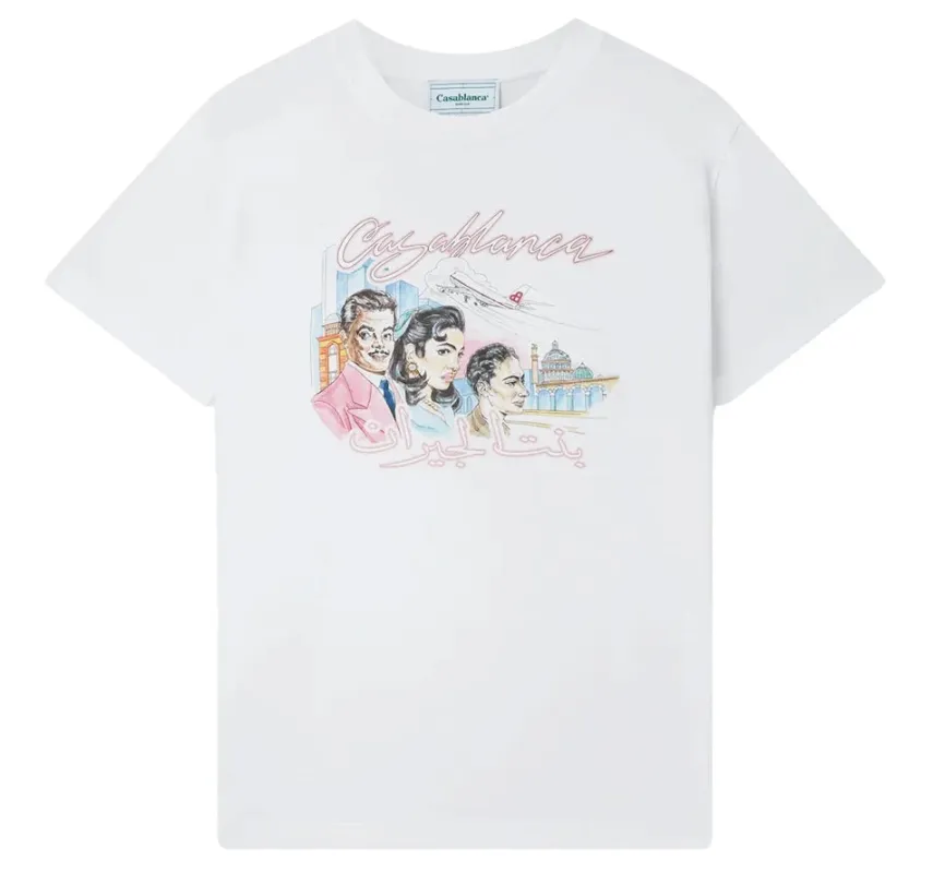 Casablanca T-shirt & Top White Man sold by Siebentaschen