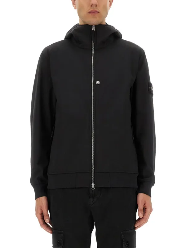 Stone Island LIGHTWEIGHT HOODED JACKET sold by Siebentaschen
