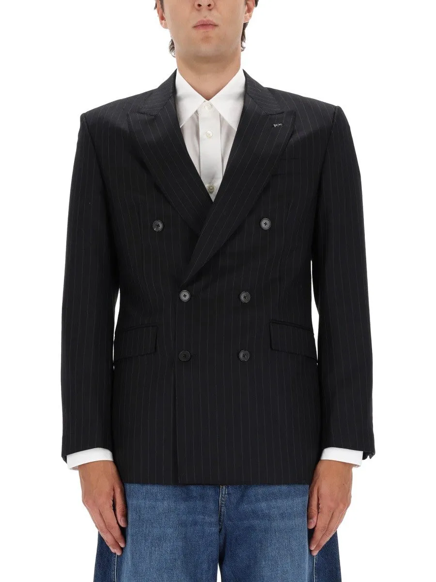 Givenchy FITTED STRIPED JACKET sold by Siebentaschen