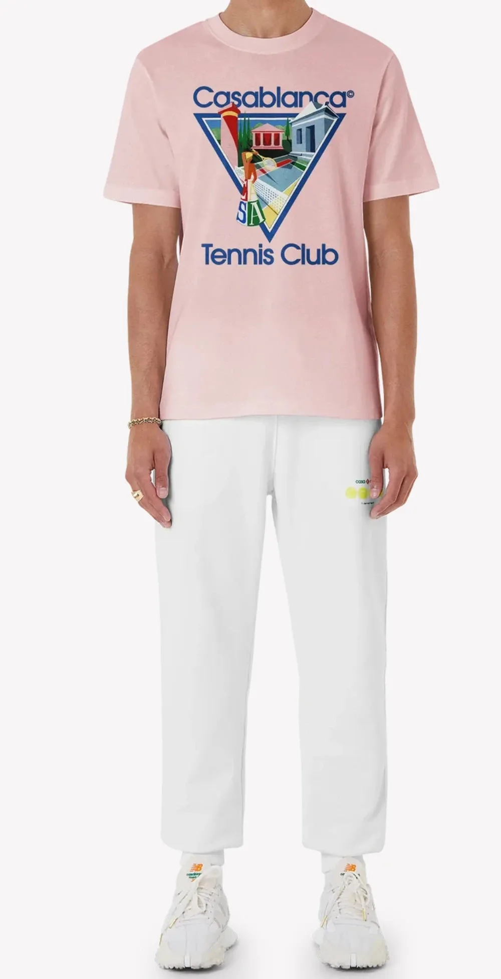 Casablanca T-shirt & Top Pink Man sold by Siebentaschen product image thumbnail 3
