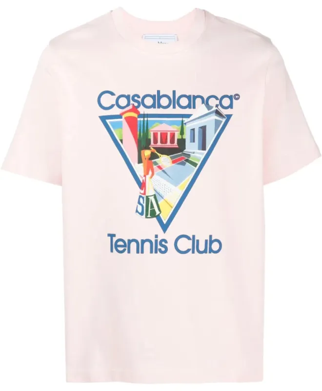 Casablanca T-shirt & Top Pink Man sold by Siebentaschen
