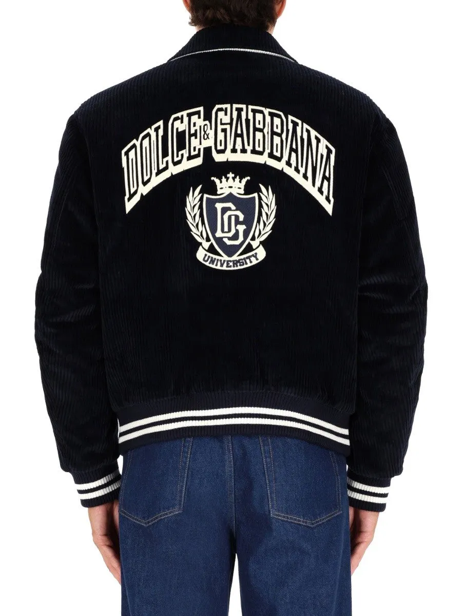 Dolce & Gabbana CORDUROY BOMBER JACKET sold by Siebentaschen product image thumbnail 3