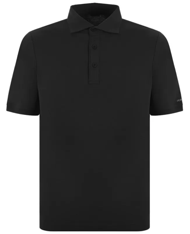 People of Shibuya Polo Black Man sold by Siebentaschen