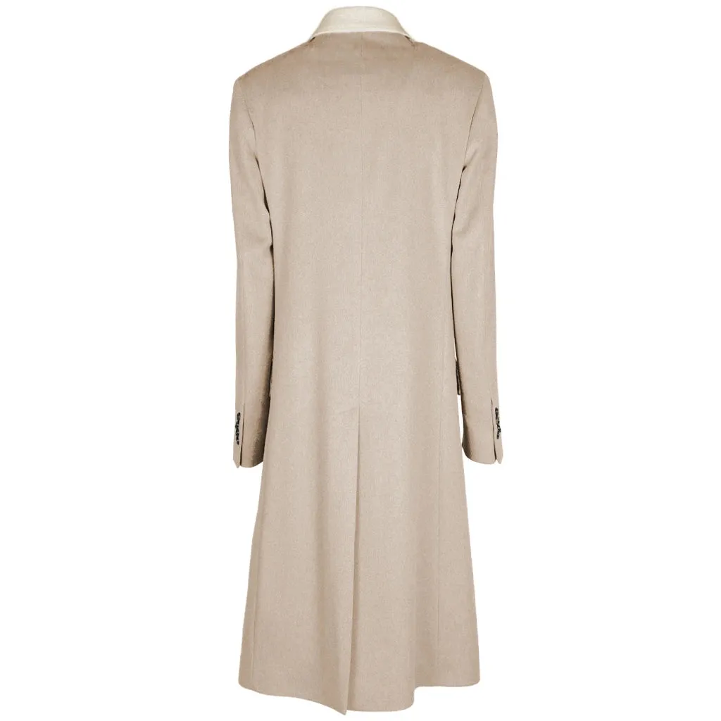Loro Piana Fabric Coats Beige Woman sold by Siebentaschen product image thumbnail 2