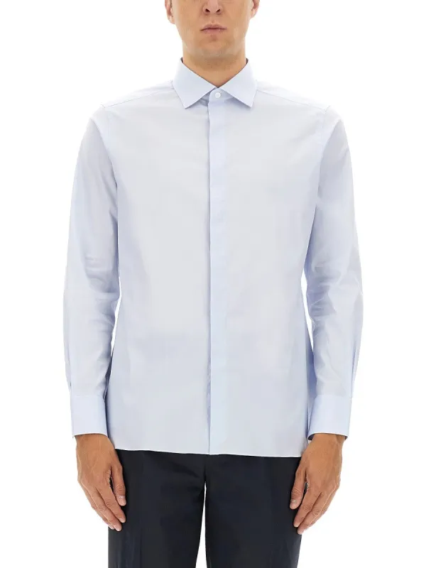 Zegna COTTON SHIRT sold by Siebentaschen