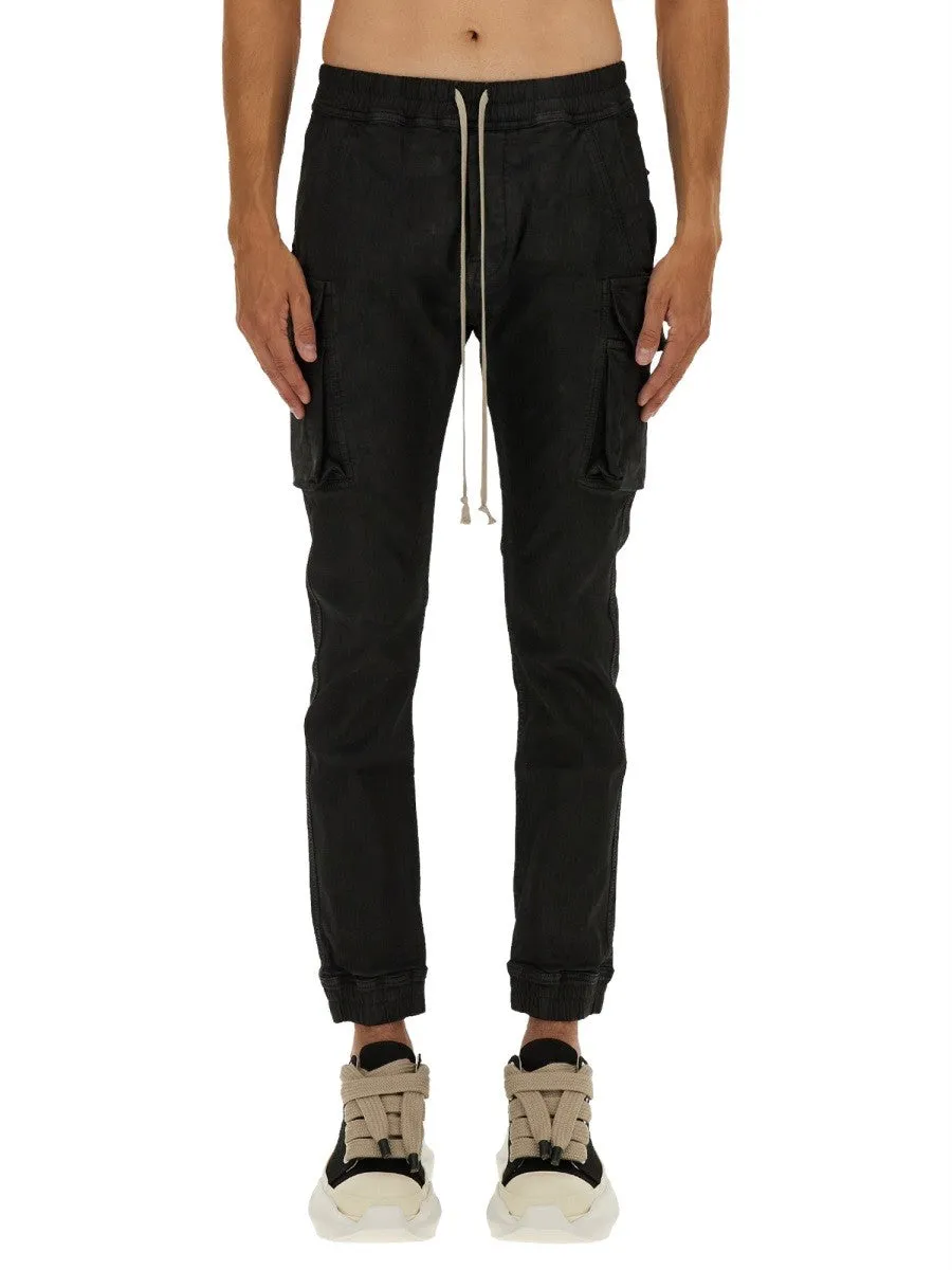 RICK OWENS DRKSHDW JOGGER PANTS "MASTODON" sold by Siebentaschen
