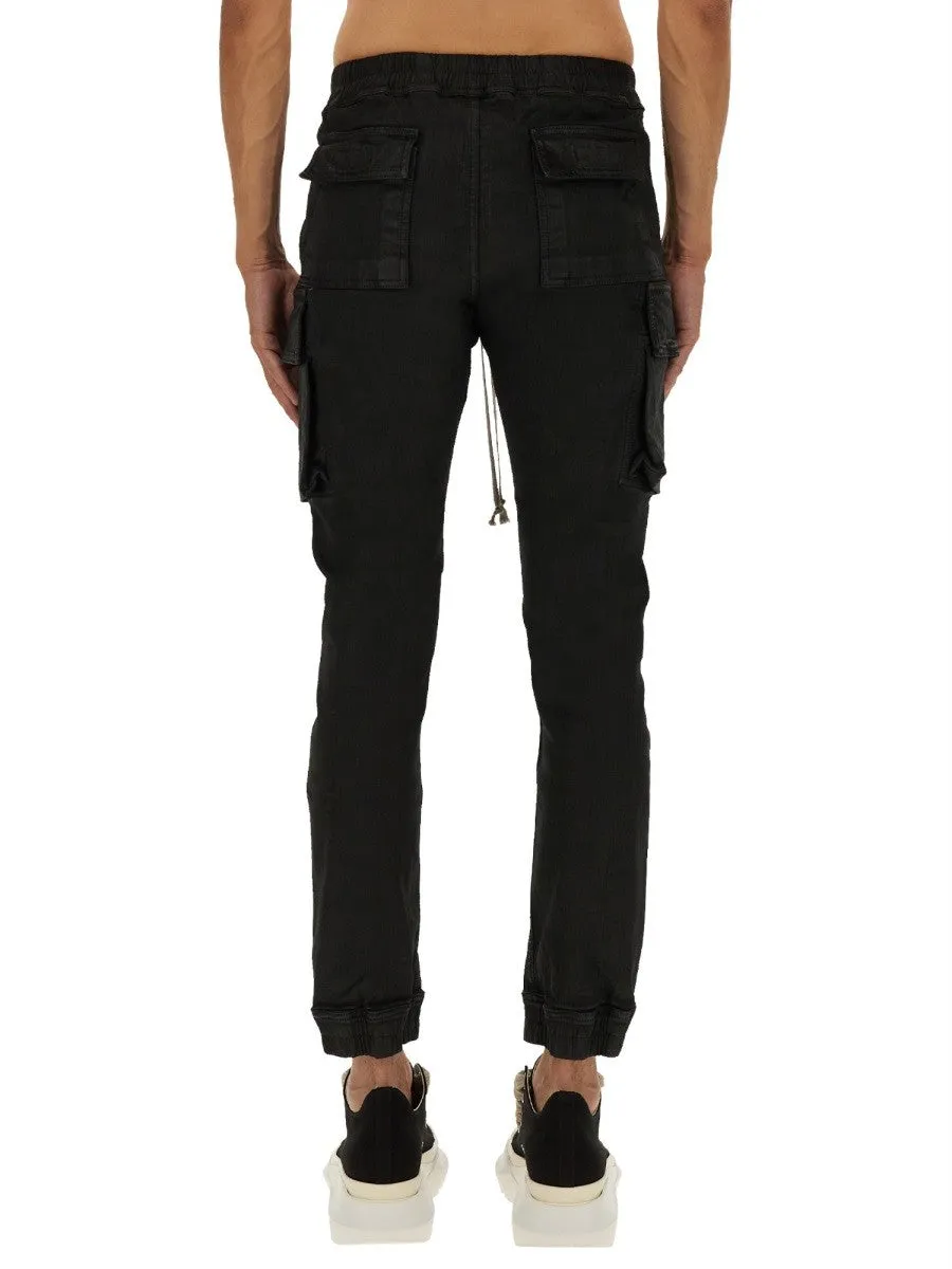 RICK OWENS DRKSHDW JOGGER PANTS "MASTODON" sold by Siebentaschen product image thumbnail 3