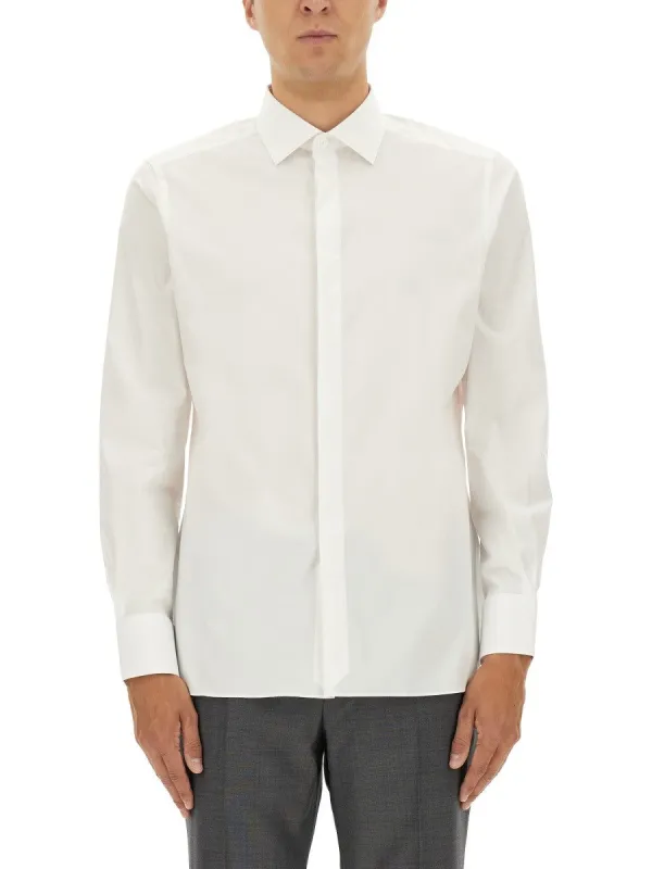 Zegna COTTON SHIRT sold by Siebentaschen