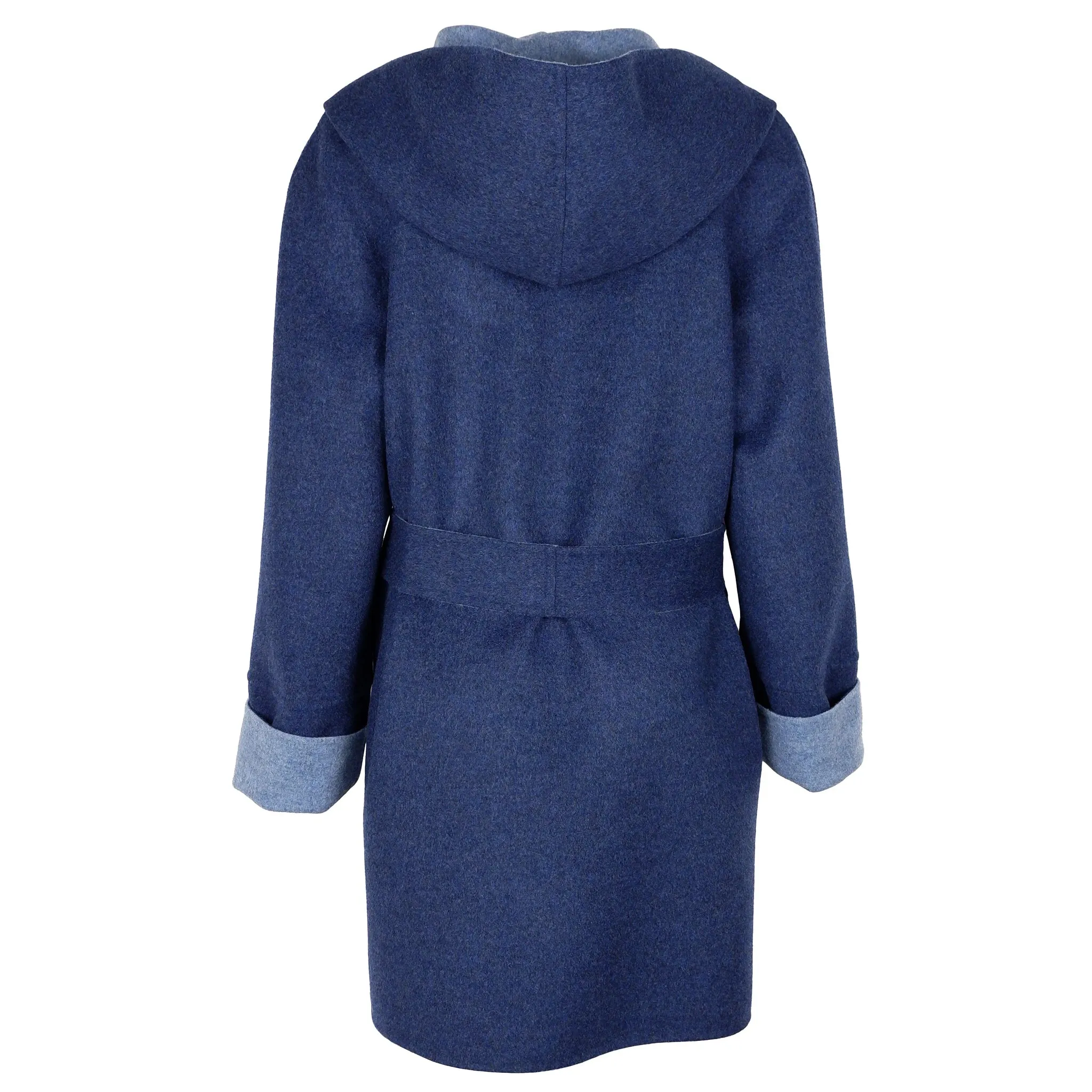 Loro Piana Fabric Coats Blue Woman sold by Siebentaschen product image thumbnail 2