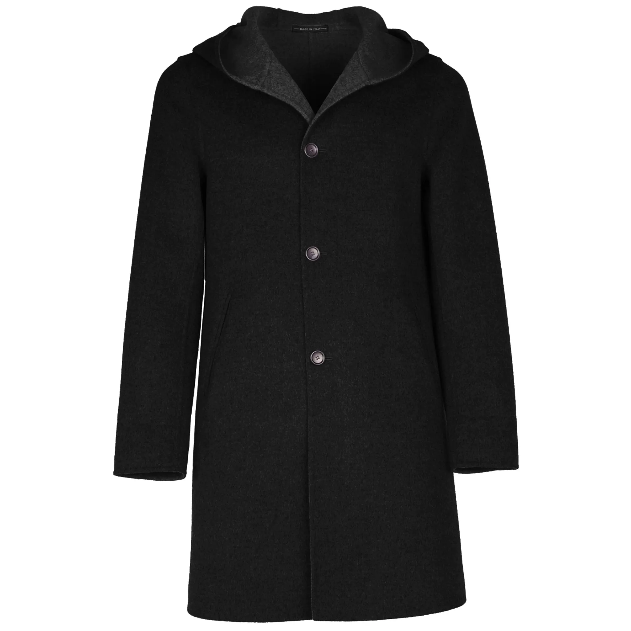 Loro Piana Fabric Coats Black Man sold by Siebentaschen