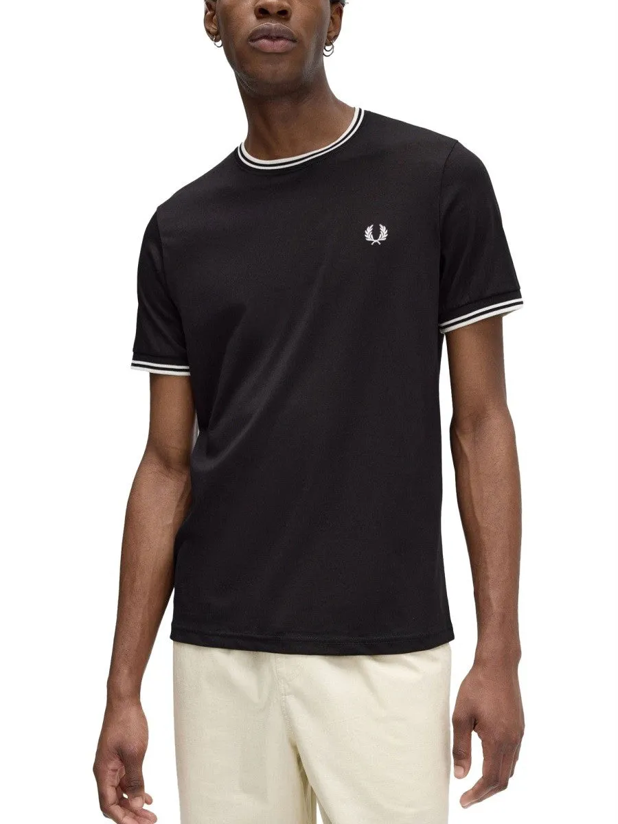 FRED PERRY DOUBLE STRIPE T-SHIRT sold by Siebentaschen product image thumbnail 2