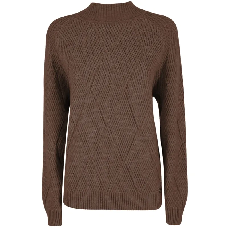 Yes Zee Sweaters Brown Woman made by Siebentaschen