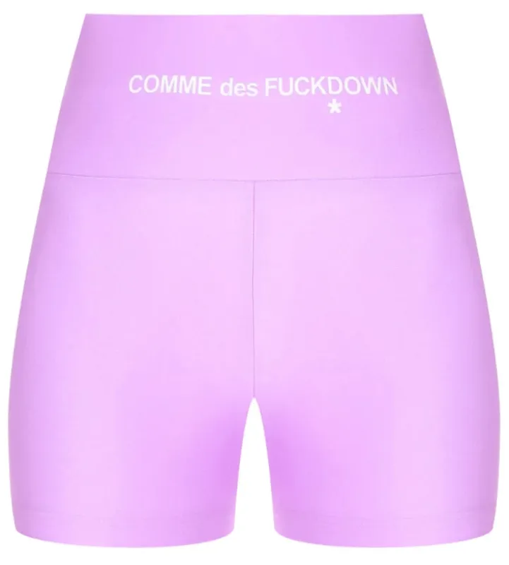 Comme Des Fuckdown shorts Lilac Woman sold by Siebentaschen