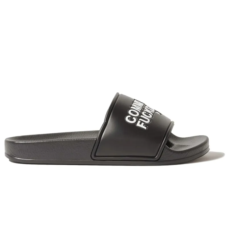 Comme Des Fuckdown Flip-Flops Black Unisex sold by Siebentaschen