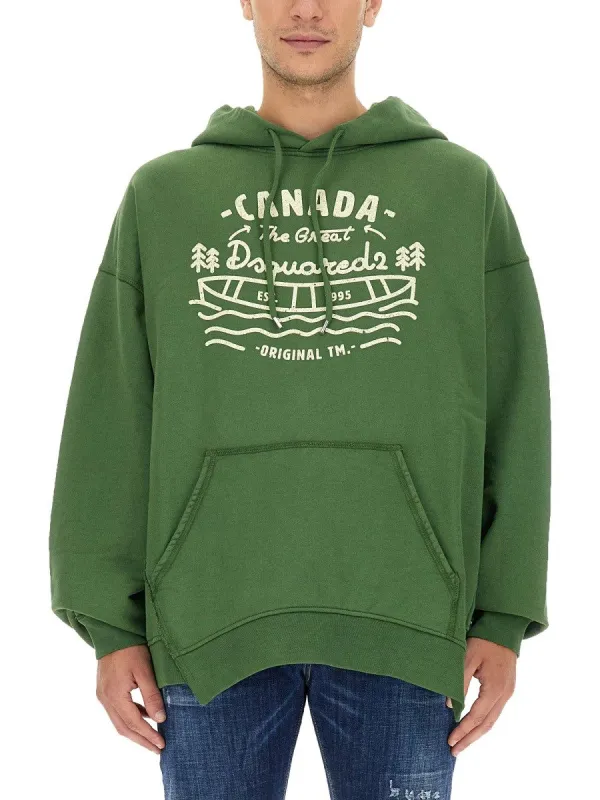 Dsquared SWEATSHIRT WITH LOGO made by Siebentaschen