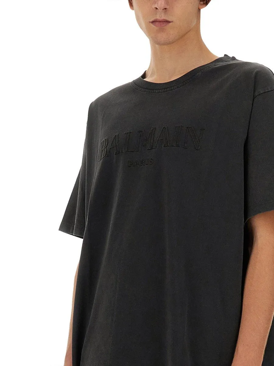 Balmain T-SHIRT WITH LOGO sold by Siebentaschen product image thumbnail 4