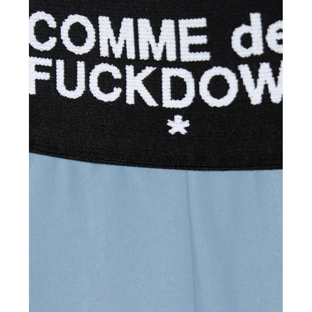 Comme Des Fuckdown Trousers Light Blue Woman sold by Siebentaschen product image thumbnail 4