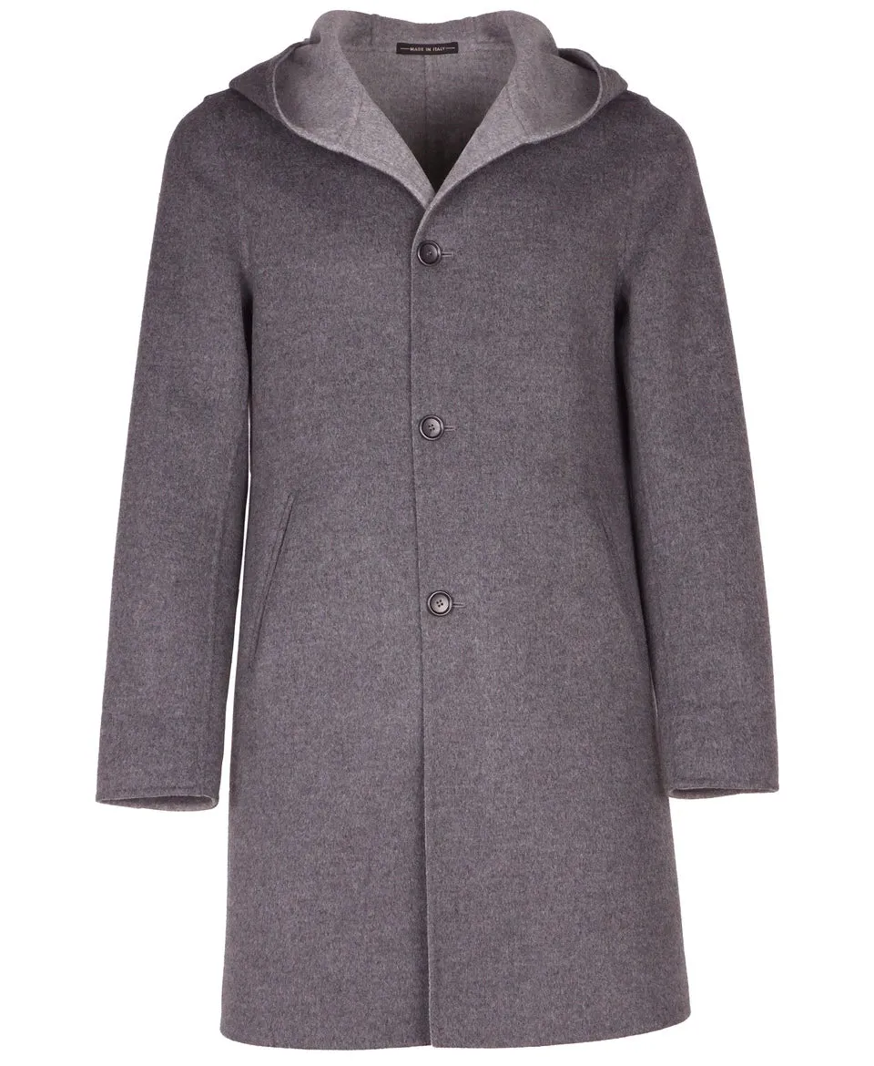 Loro Piana Fabric Coats Grey Man sold by Siebentaschen