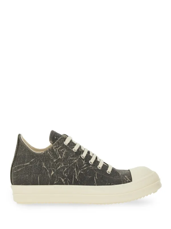 RICK OWENS DRKSHDW CANVAS SNEAKER sold by Siebentaschen