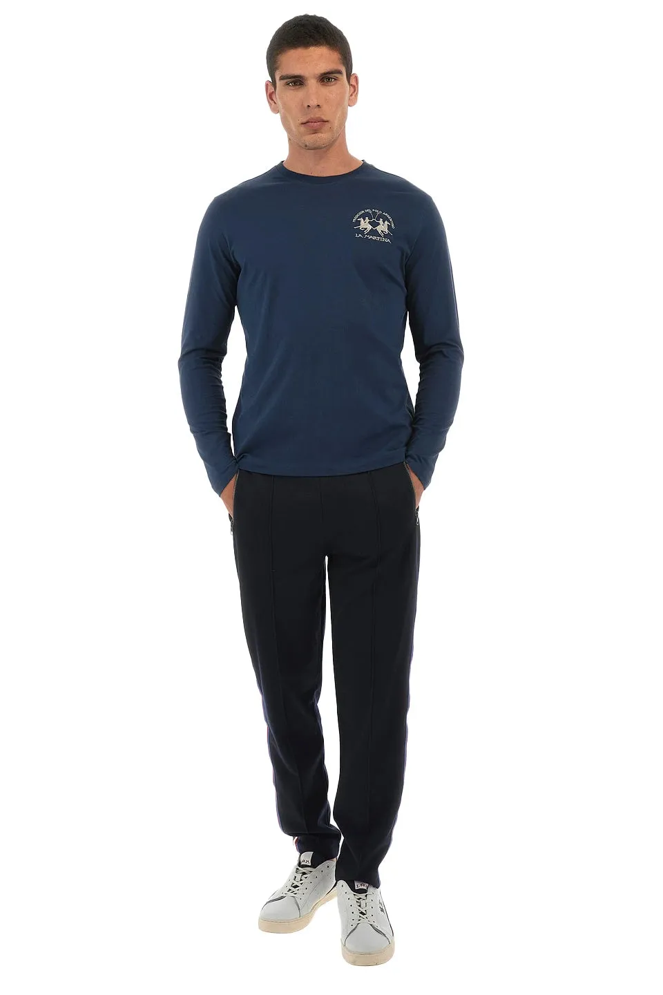 La Martina T-shirt & Top Blue Man sold by Siebentaschen product image thumbnail 3
