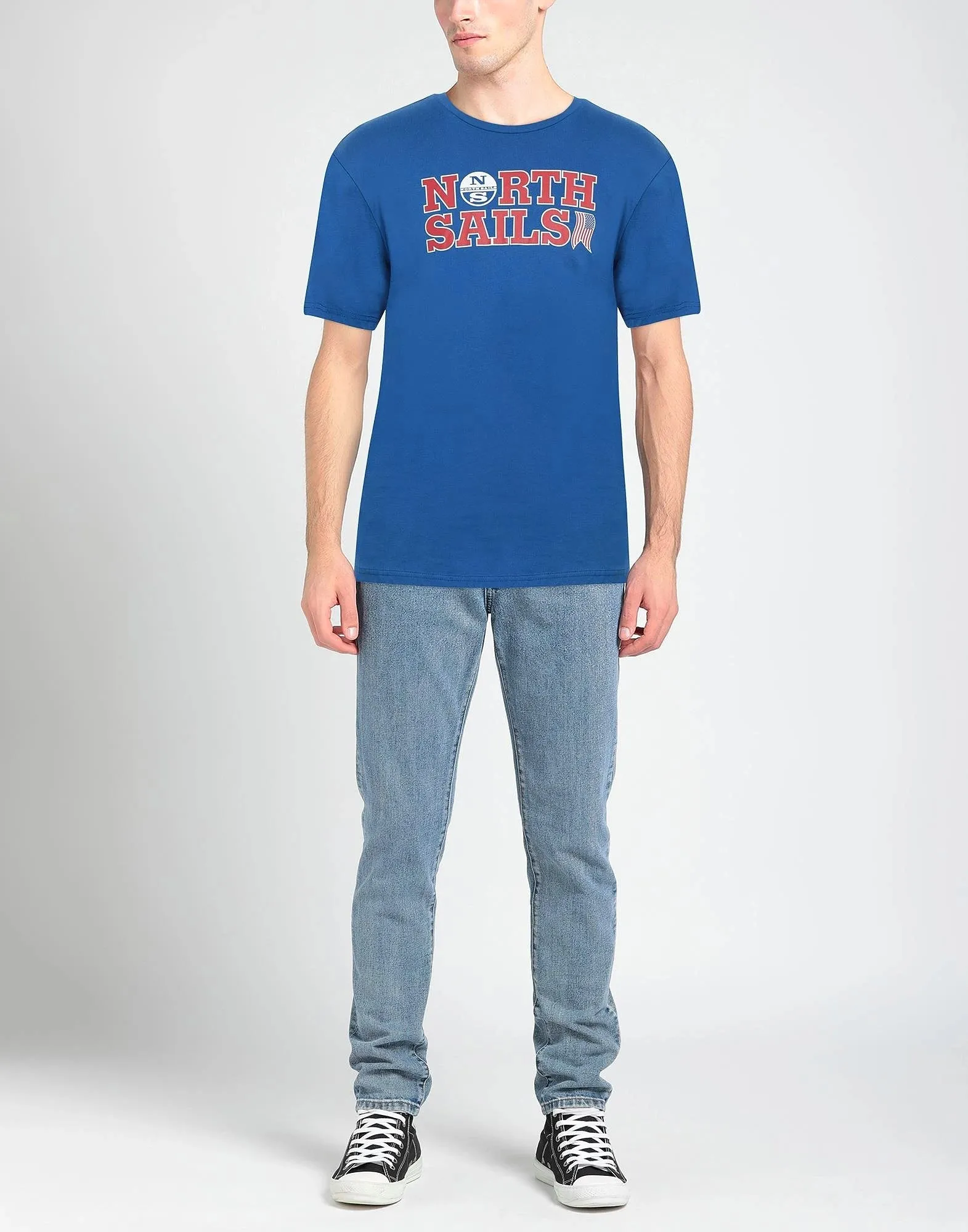 North Sails T-shirt & Top Light Blue Man sold by Siebentaschen product image thumbnail 4