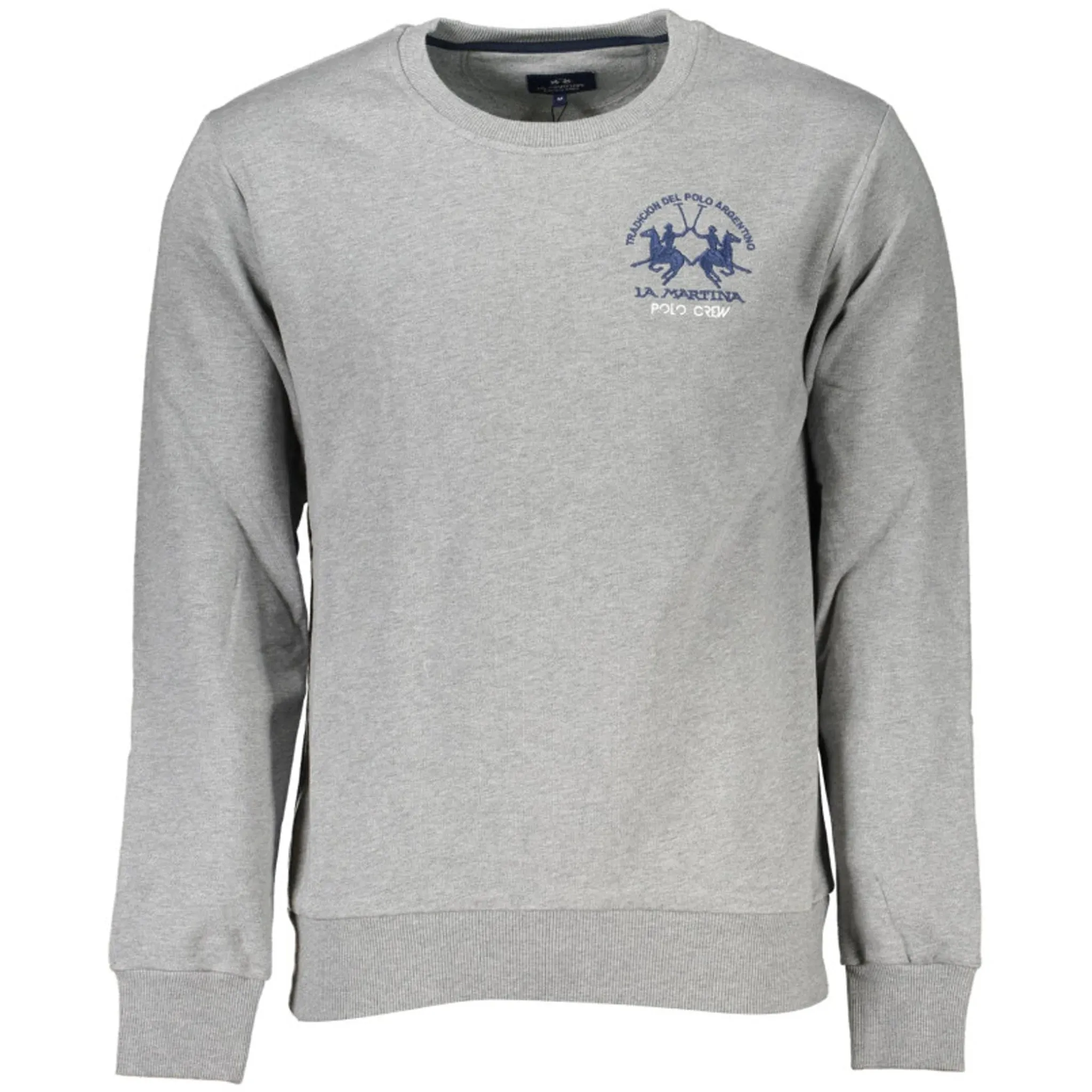 La Martina Sweatshirts Grey Man sold by Siebentaschen