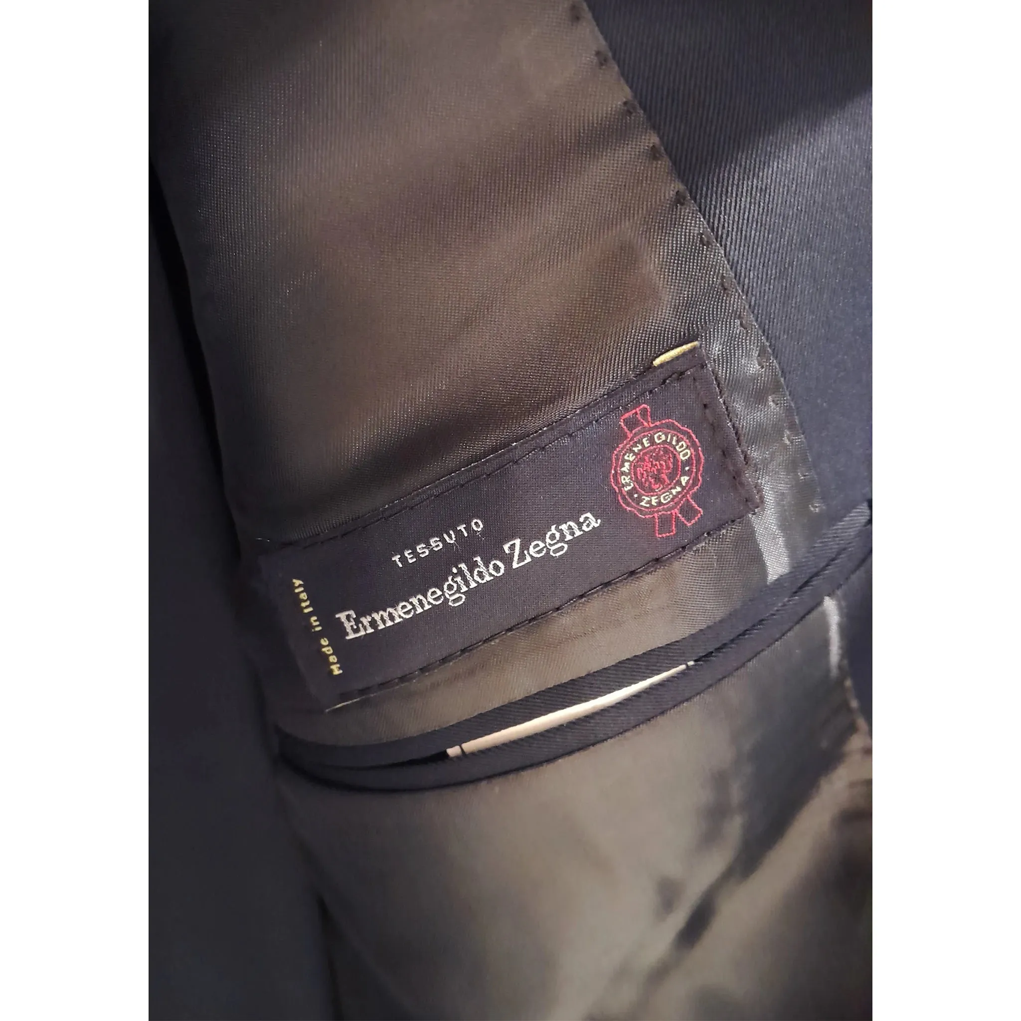 Ermenegildo Zegna Fabric Suit Blue Man sold by Siebentaschen product image thumbnail 3