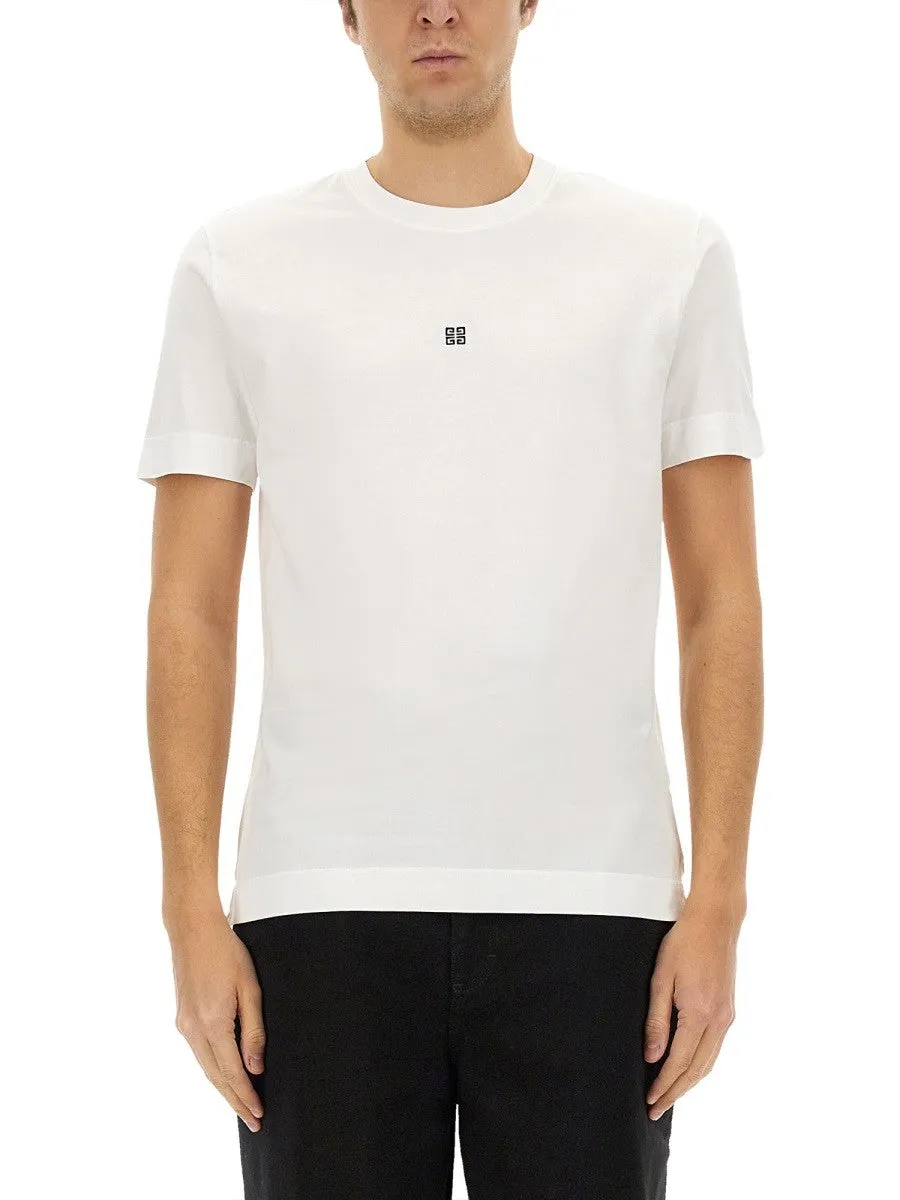 Givenchy T-SHIRT WITH 4G EMBROIDERY sold by Siebentaschen