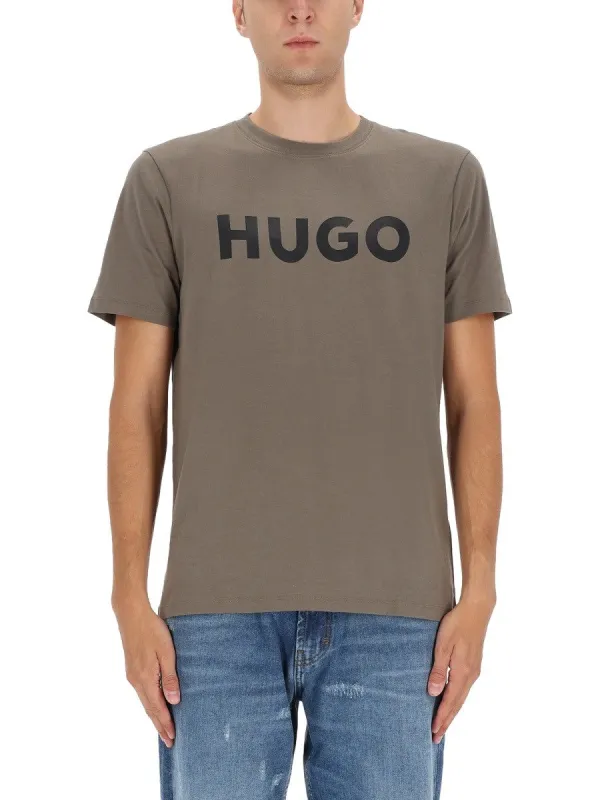 Hugo "DULIVIO" T-SHIRT WITH LOGO sold by Siebentaschen