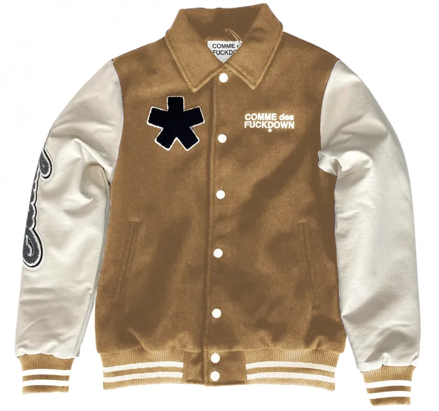 Comme Des Fuckdown Jackets Brown Woman sold by Siebentaschen