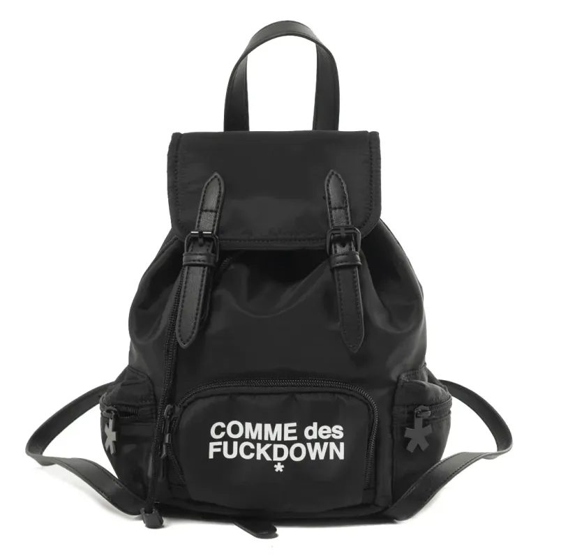 Comme Des Fuckdown Backpacks Black Man sold by Siebentaschen