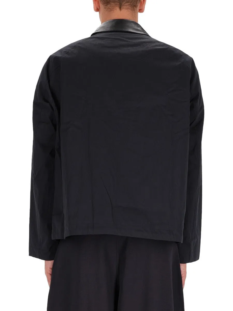 STUDIO NICHOLSON SHORT JACKET WITH ZIPPER sold by Siebentaschen product image thumbnail 4