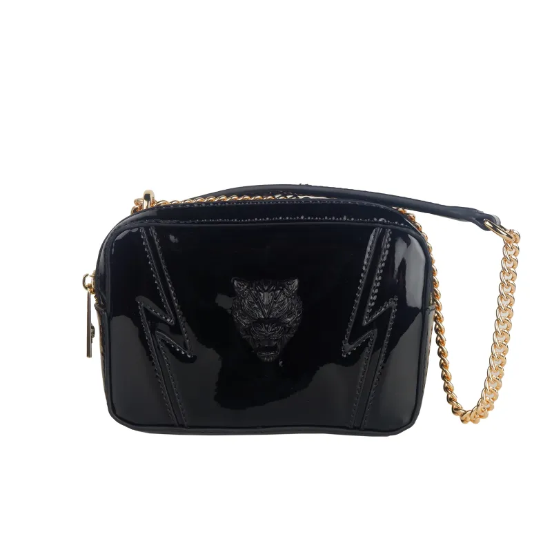 Plein Sport Crossbody Bags Black Woman sold by Siebentaschen