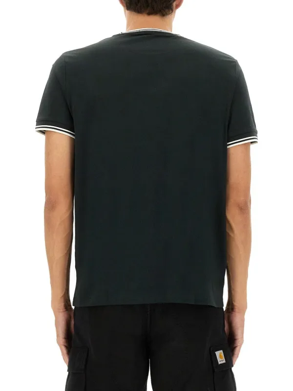 FRED PERRY DOUBLE STRIPE T-SHIRT sold by Siebentaschen