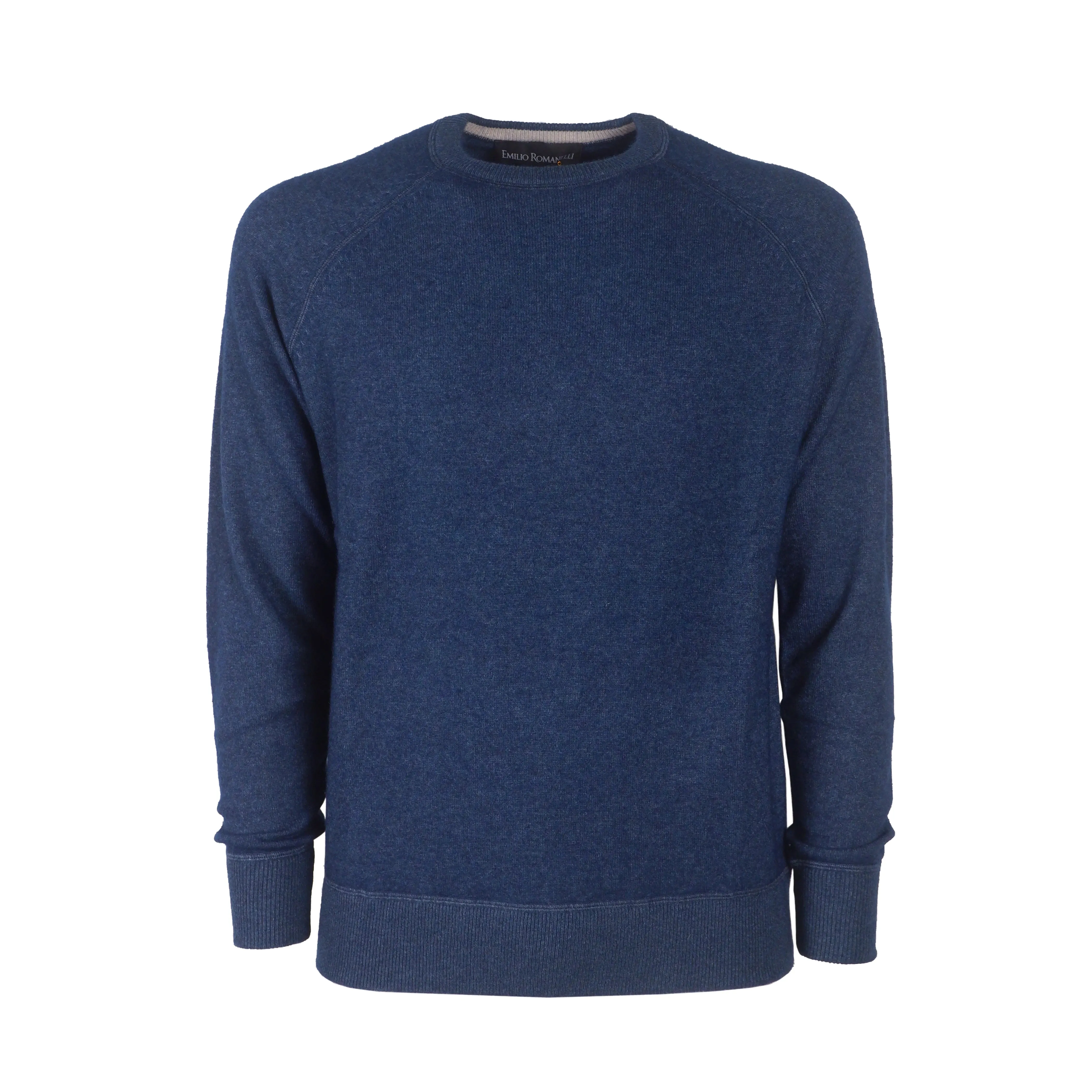 Emilio Romanelli Sweaters Light Blue Man sold by Siebentaschen