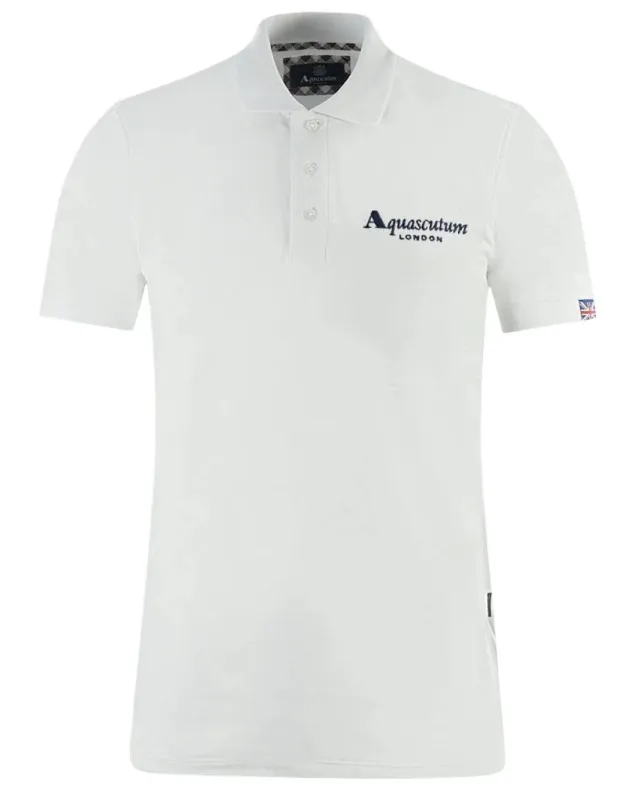Aquascutum Polo White Man sold by Siebentaschen