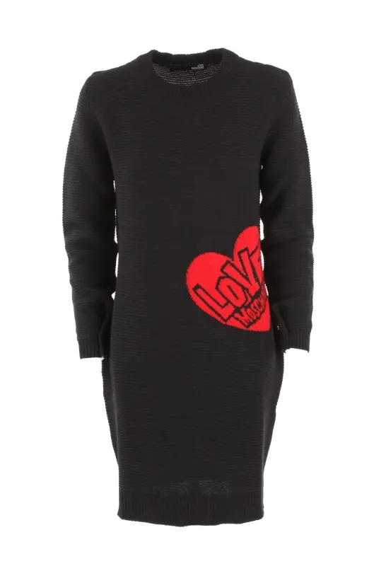 Love Moschino Dress Black Woman sold by Siebentaschen