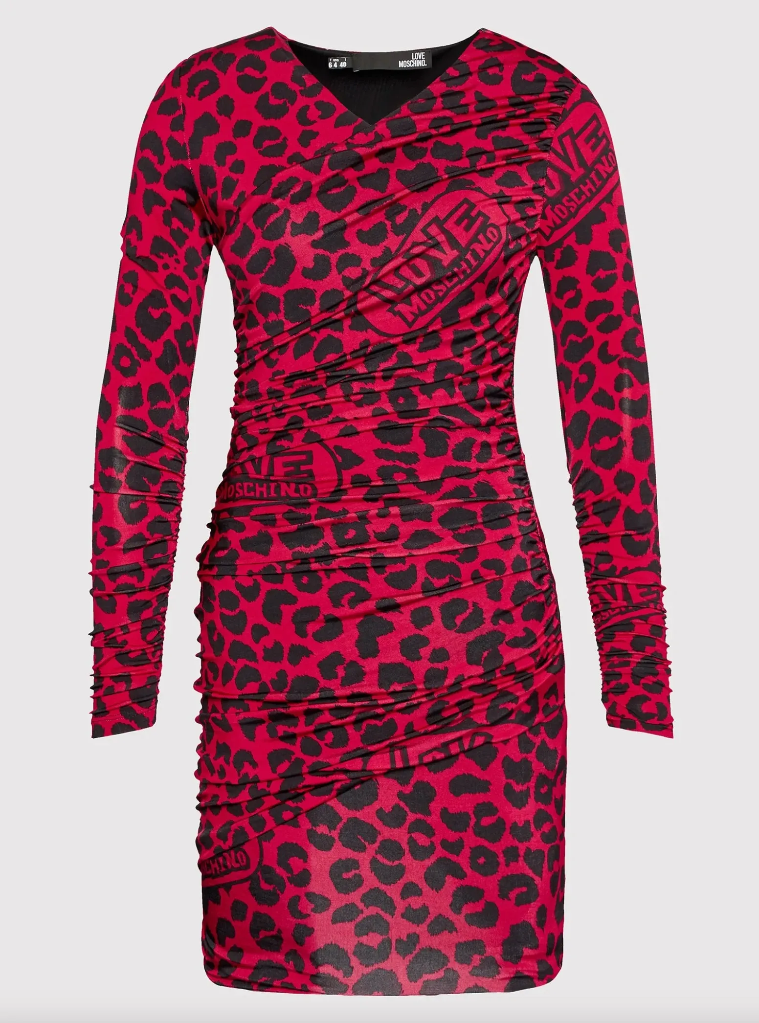 Love Moschino Dress Red Woman sold by Siebentaschen