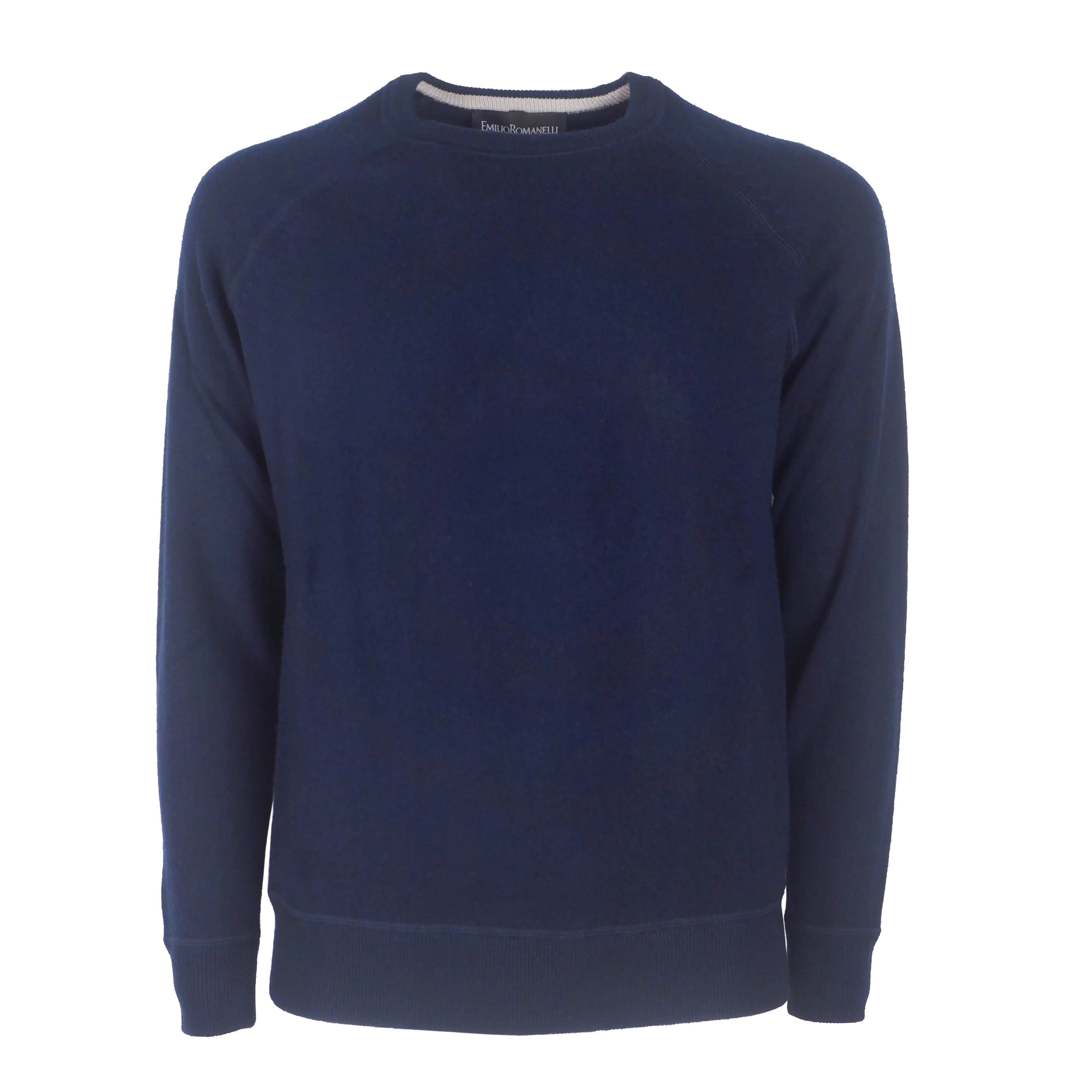 Emilio Romanelli Sweaters Blue Man sold by Siebentaschen