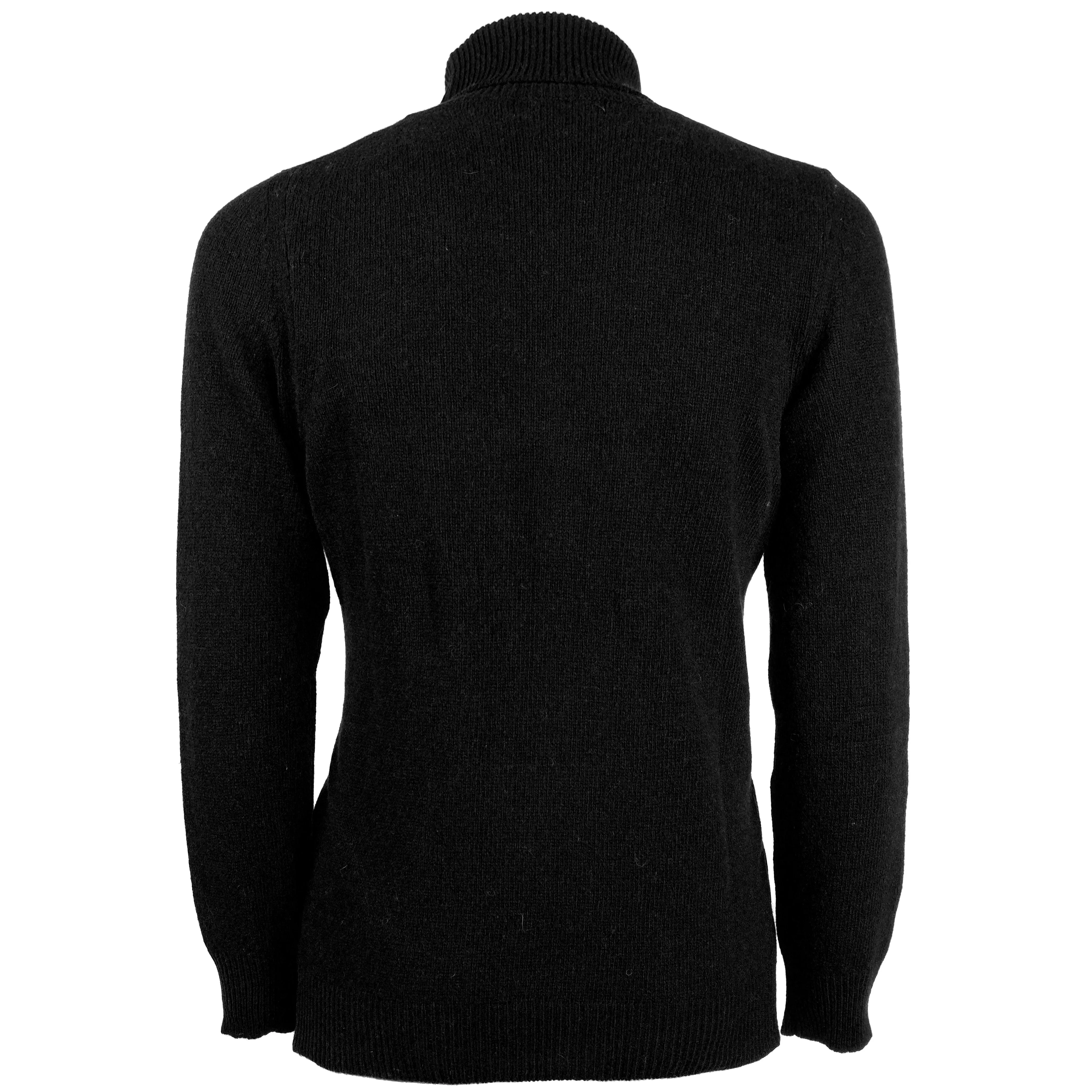 Emilio Romanelli Sweaters Black Man sold by Siebentaschen product image thumbnail 2