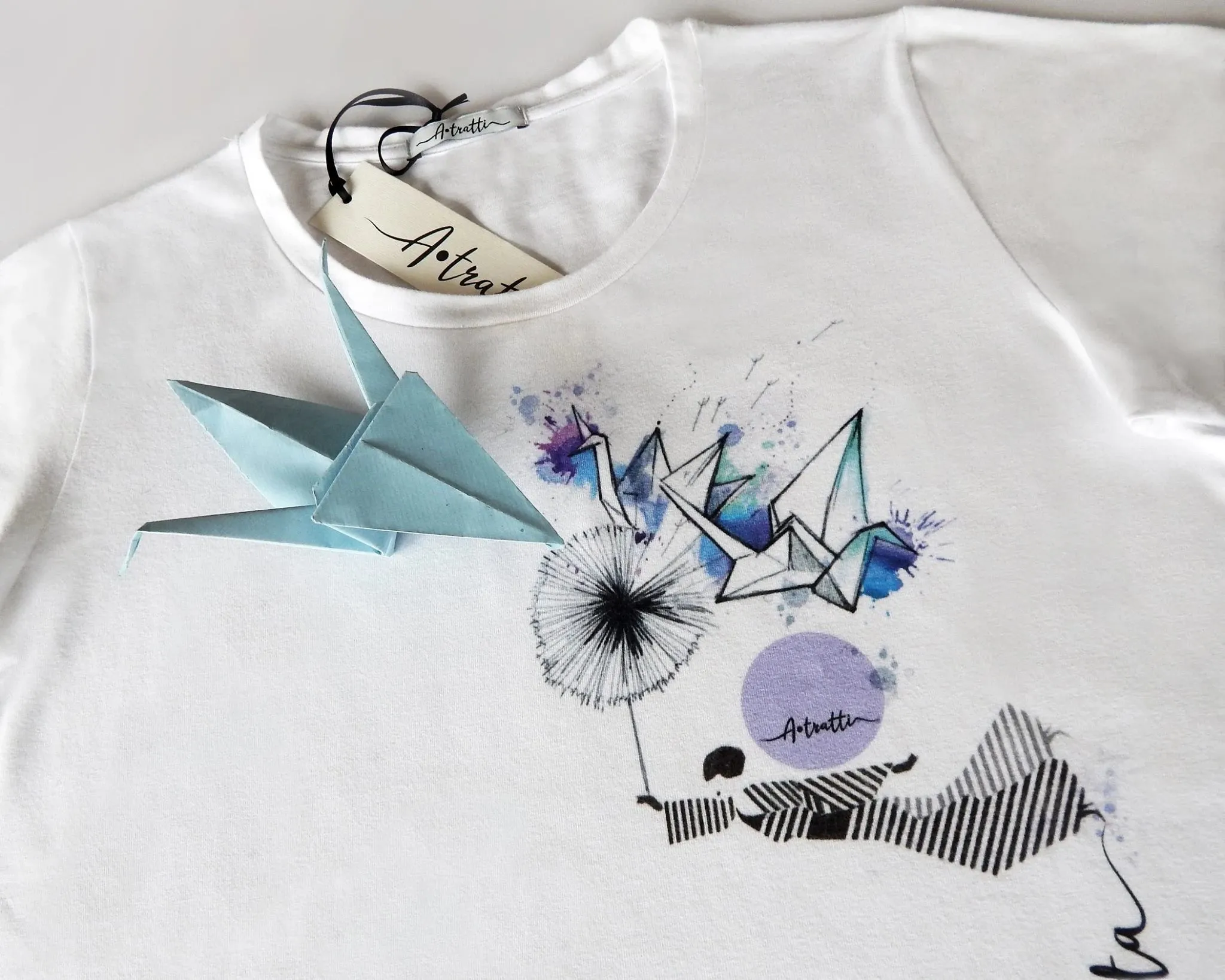 A.Tratti T-shirt & Top White Woman sold by Siebentaschen product image thumbnail 2