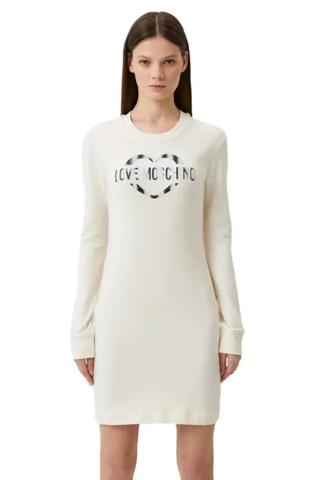 Love Moschino Dress White Woman sold by Siebentaschen